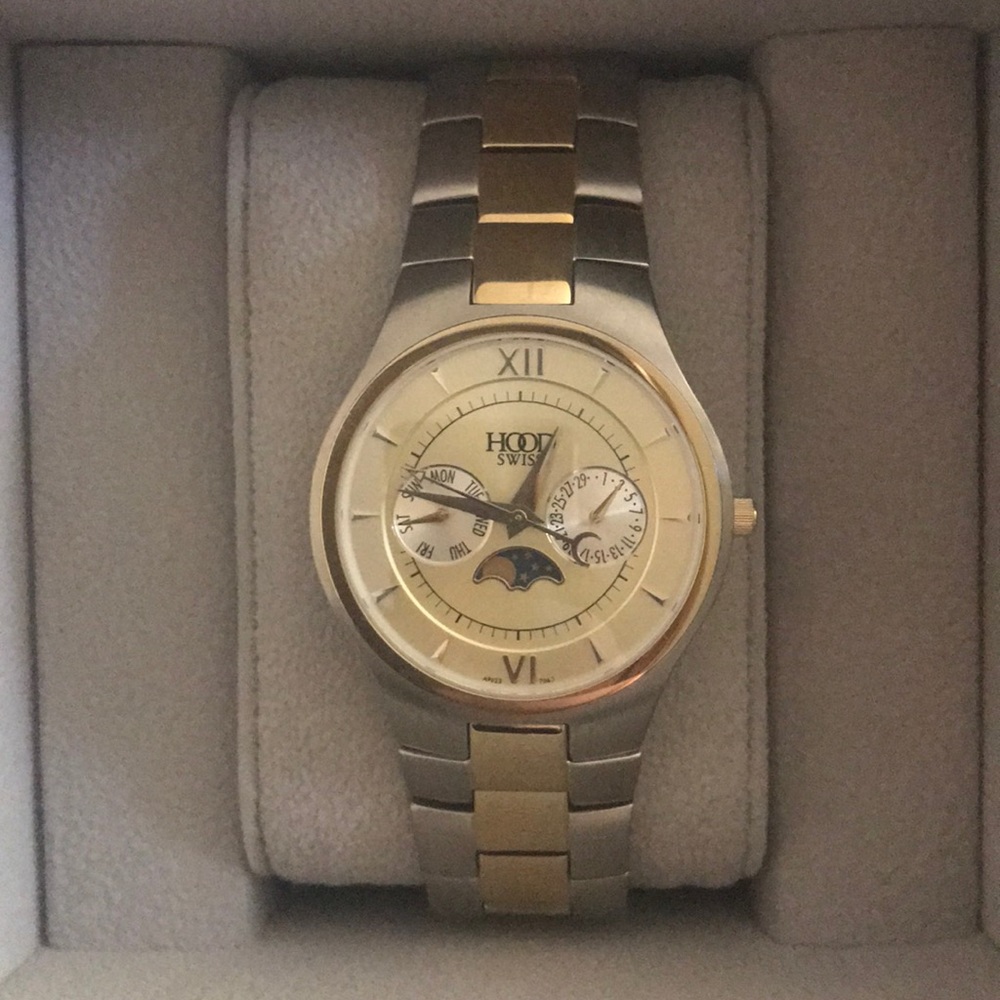 Swiss Gold and Silver Watch
